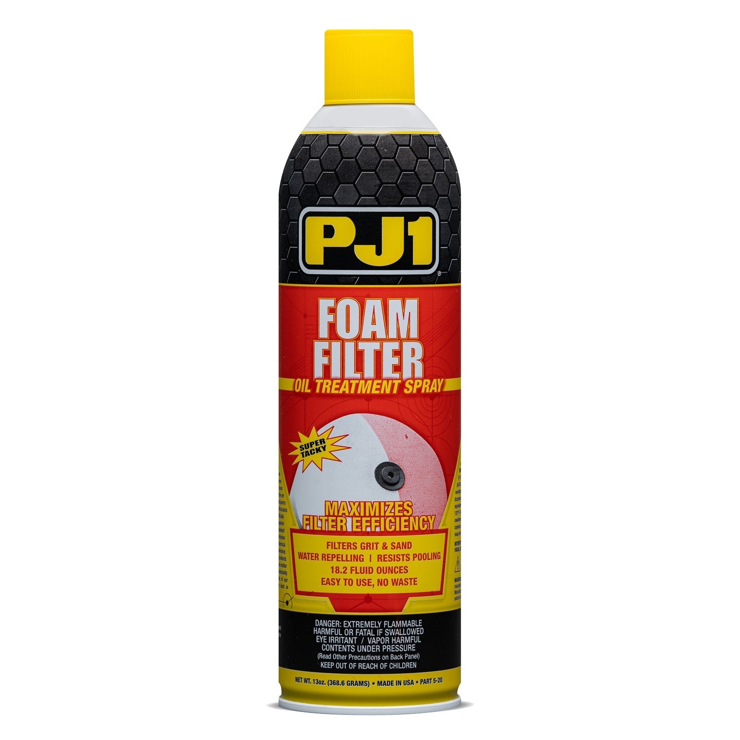 PJ1 Products 5-20 Foam Air Filter Oil 13oz Aerosol PJ1 Products 5-20