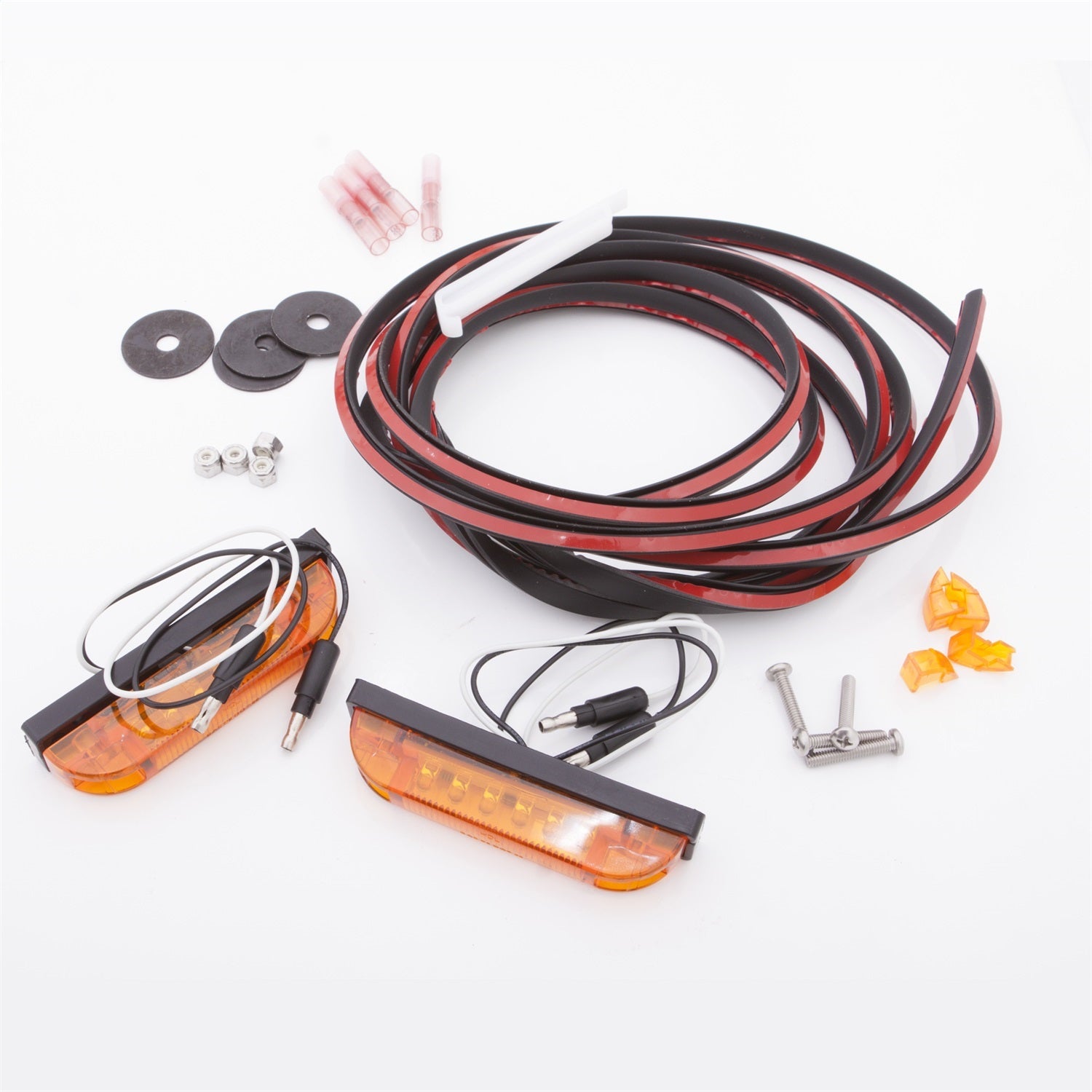 Bushwacker PK1-LT1-0001 LED Marker Light Kit; 2 Wire; For Use w/Flat Style Flares; Bushwacker PK1-LT1-0001
