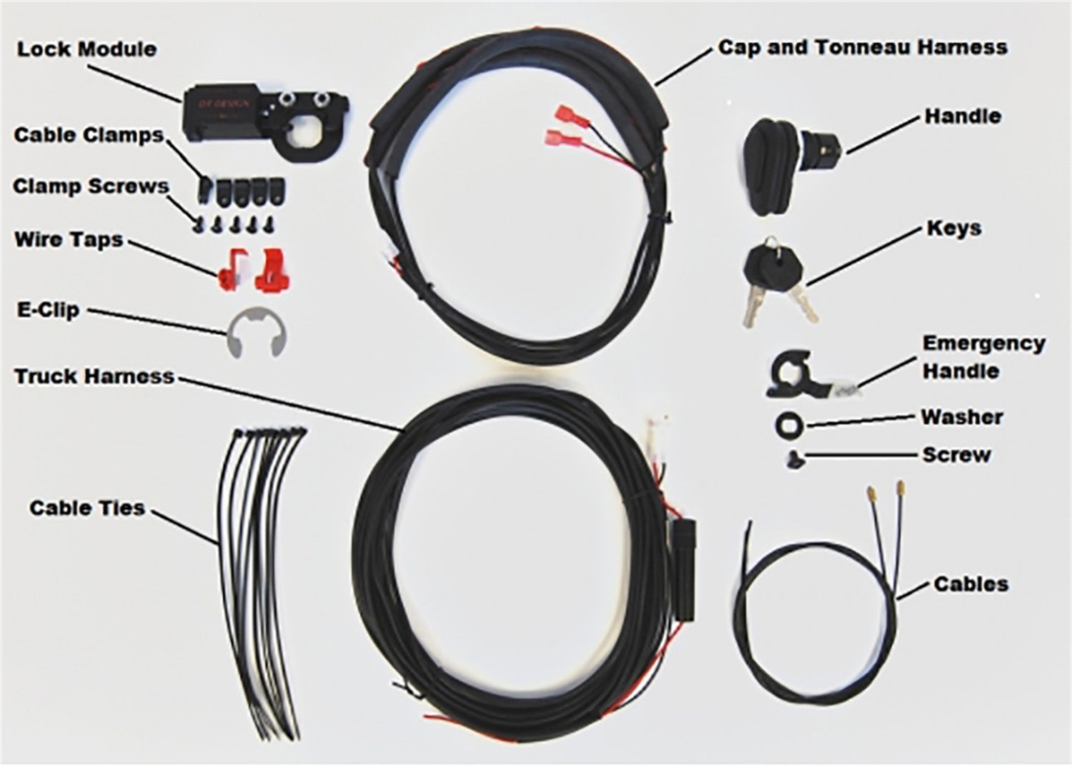 Pop & Lock PL9555 Remote Keyless Handle Kit Pop & Lock PL9555