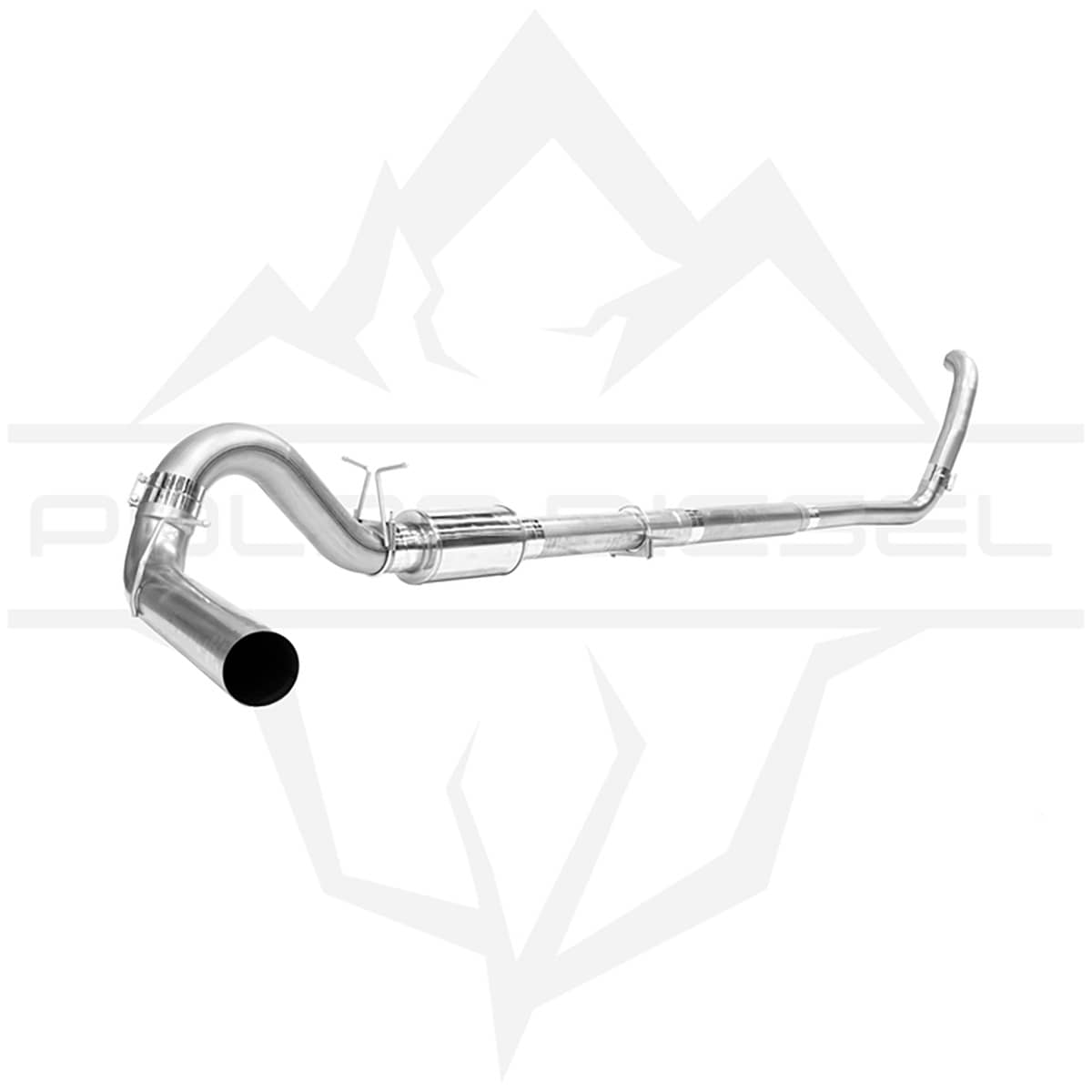 Polar PD-1-11519151 5" SS EXHAUST SYSTEM (WITH MUFFLER) 03-07 SUPER DUTY 6.0L Polar PD-1-11519151