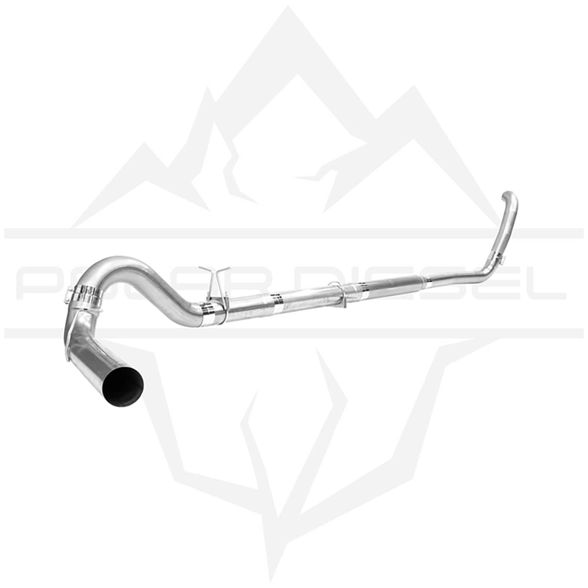 Polar PD-1-11519152 5" SS EXHAUST SYSTEM (NO MUFFLER) 03-07 SUPER DUTY 6.0L Polar PD-1-11519152