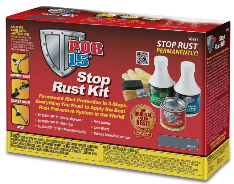 POR-15 40929 Stop Rust Kit Gray POR-15 40929