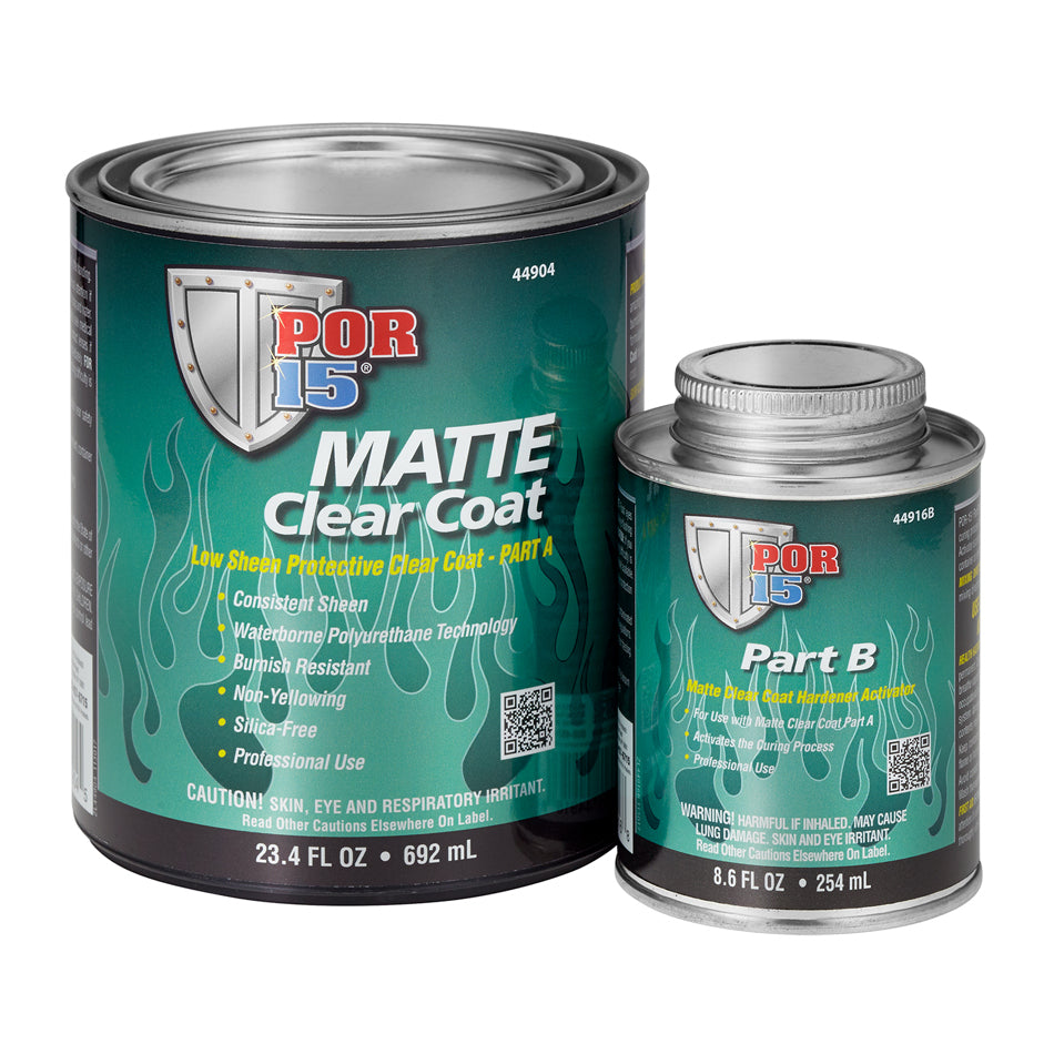 POR-15 44904 Matte Clear Coat Quart POR-15 44904