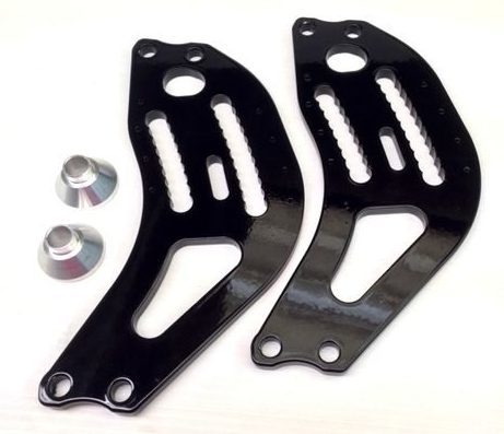 PPM PPM4000B Bracket Panhard Frame Longhorn .50in Alum Pair PPM PPM4000B