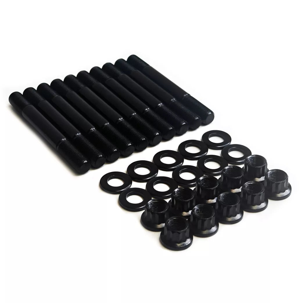 PRW 1012112 Mitsu 4G63 Head Stud Kit Pre-93 12pt Nuts & Wshrs PRW 1012112