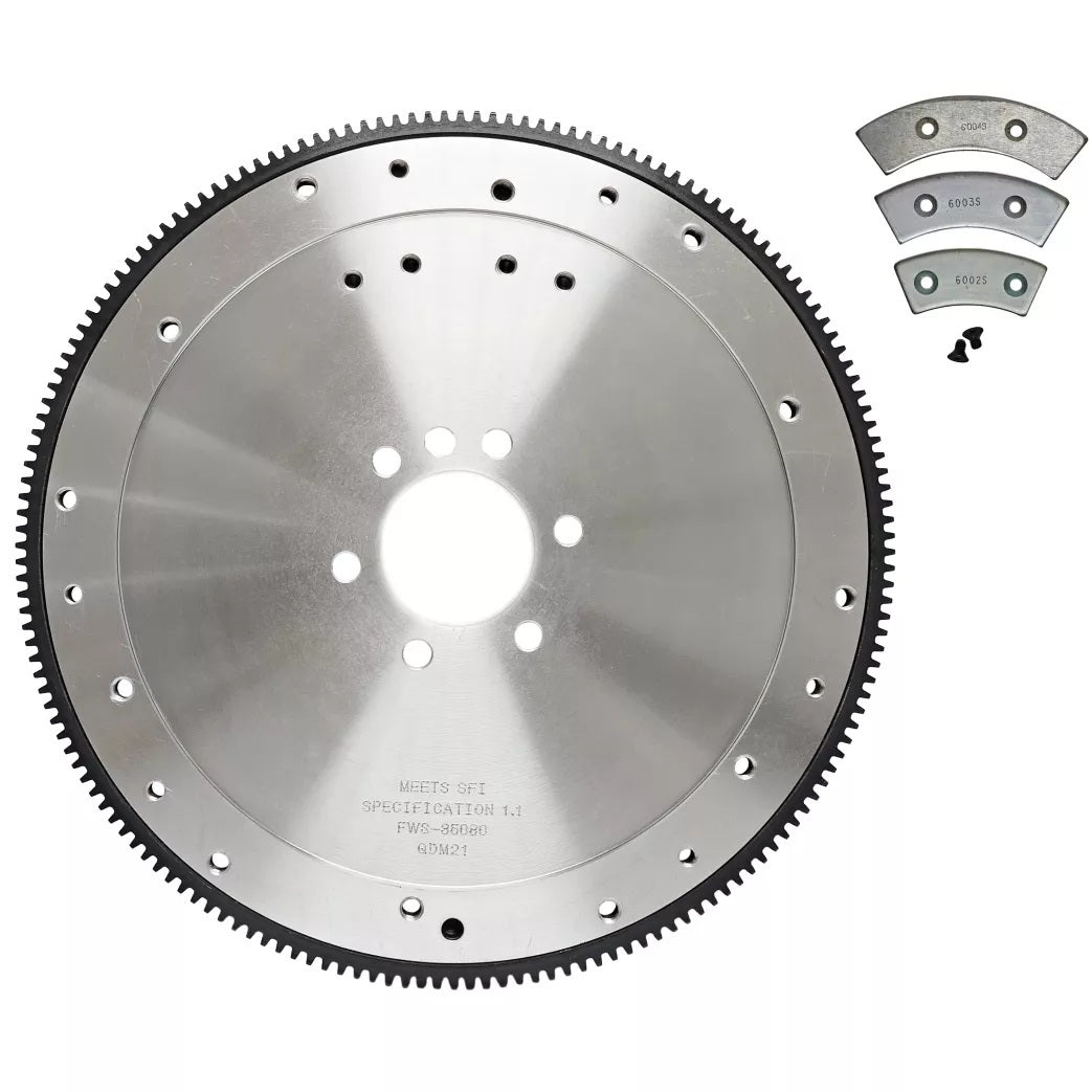 PRW 1635086 Steel SFI Flywheel - SBC 168 Tooth - Int. Balance PRW 1635086