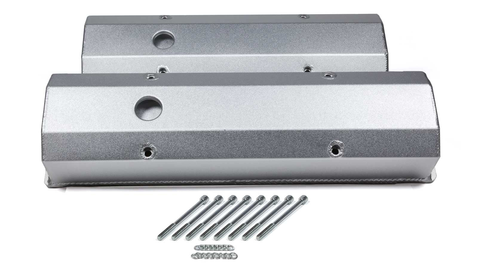 PRW 4035000 Billet Rail Fab. V/C's - SBC Tall Silver PRW 4035000