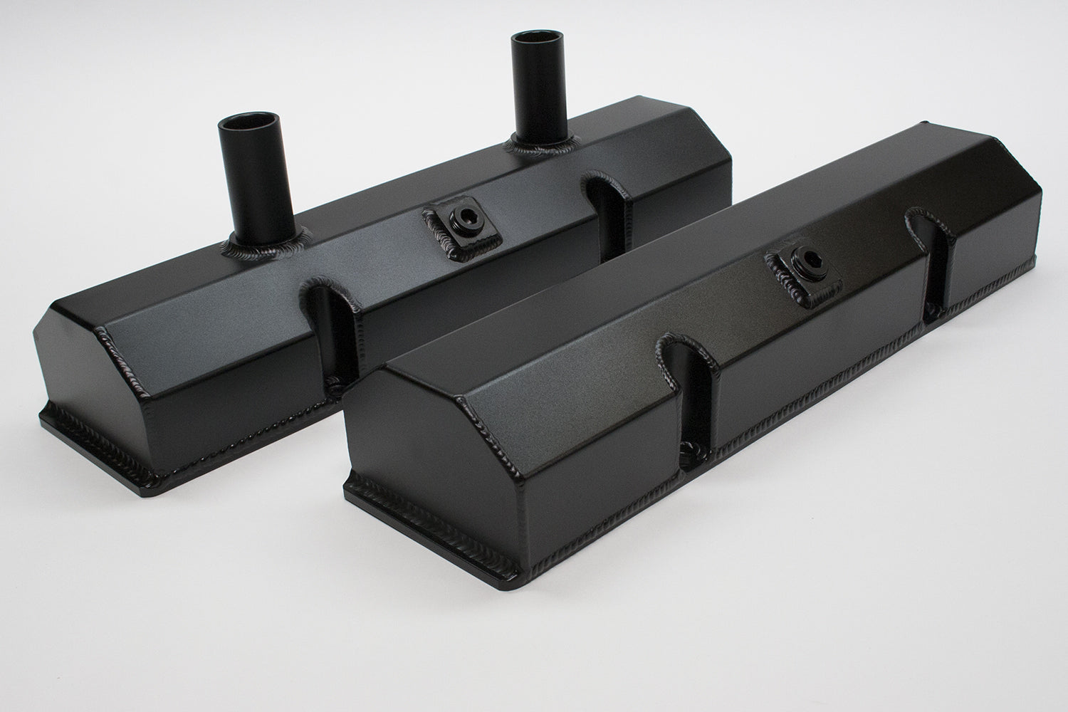 PRW 4035047 SBC Fab Alm Valve Cover Set PRW 4035047