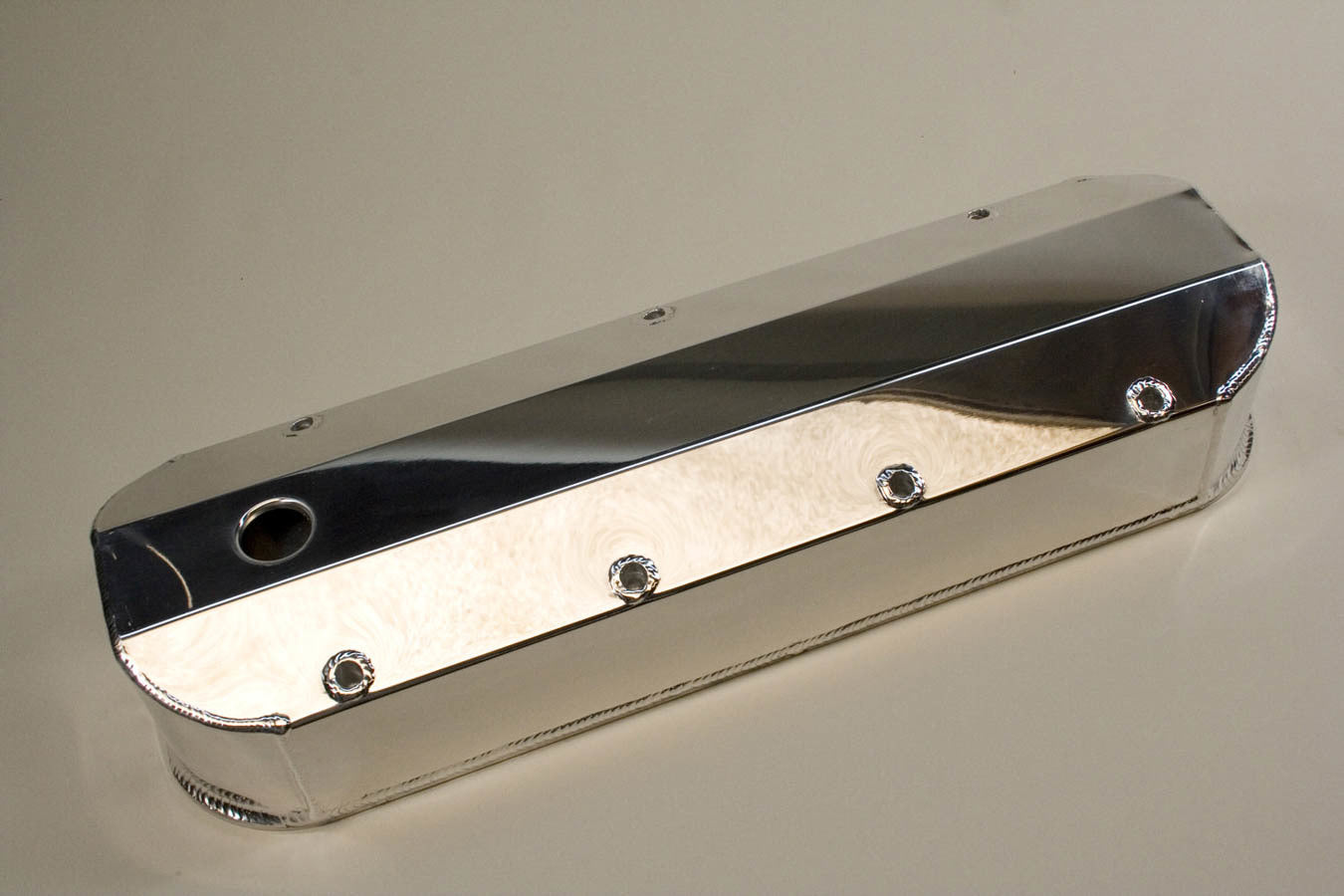 PRW 4045408 Billet Rail Fab. V/C's - BBC Tall Polished PRW 4045408