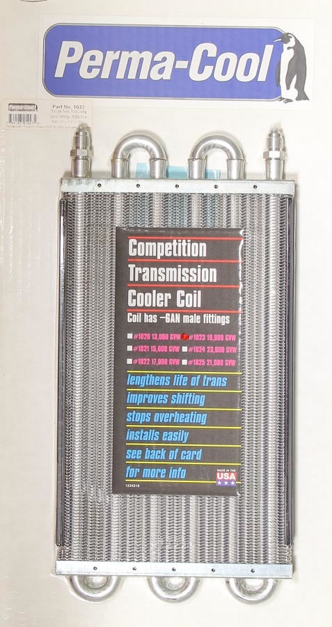 Perma-Cool 1023 Competition Oil Cooler -6AN GVW 19000 Perma-Cool 1023