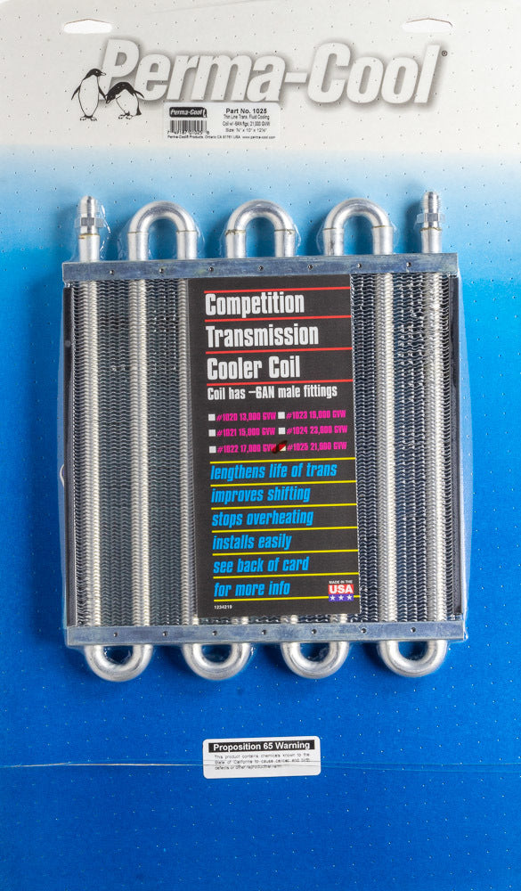 Perma-Cool 1025 Deluxe Thinline TransCoo ler  8 Pass -6AN Perma-Cool 1025