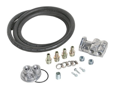 Perma-Cool 70956 Dlx Filter Relocation Ki t (Single)  1in-16 Perma-Cool 70956