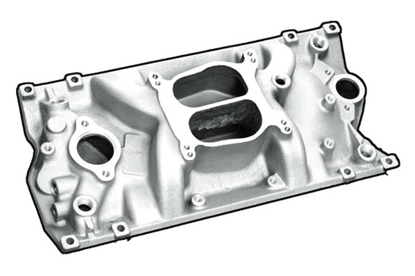 Professional Products 52007 SBC Power+Plus PS Vortec Manifold - Satin Professional Products 52007
