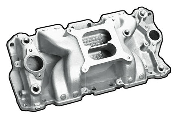 Professional Products 52026 SBC Power+Plus CrossWind Manifold - Satin Professional Products 52026