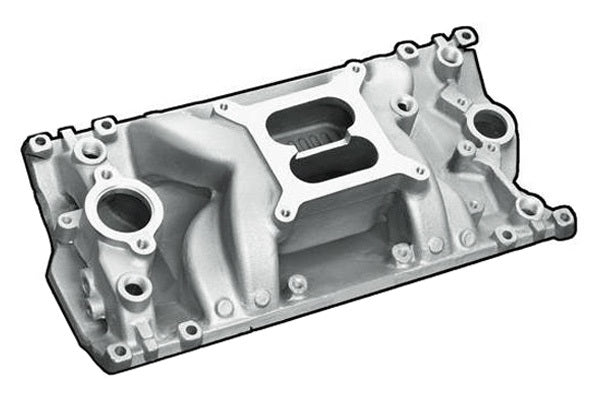 Professional Products 52028 SBC Crosswind Vortec Manifold - Satin Professional Products 52028