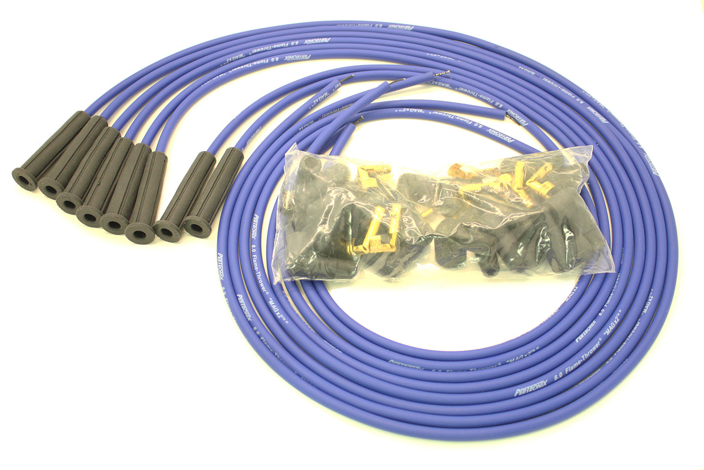 Pertronix 808380 8MM Universal Wire Set - Blue Pertronix 808380