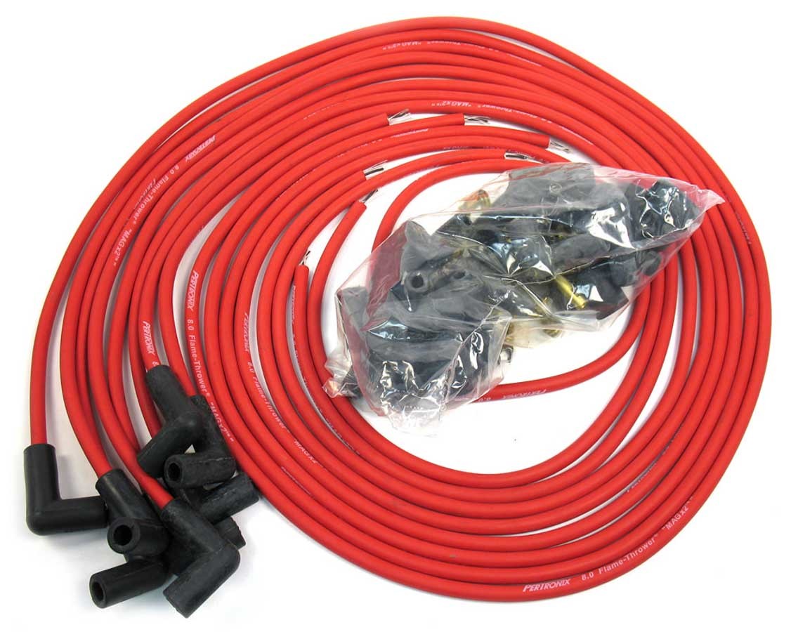 Pertronix 808490 8MM Universal Wire Set - Red Pertronix 808490