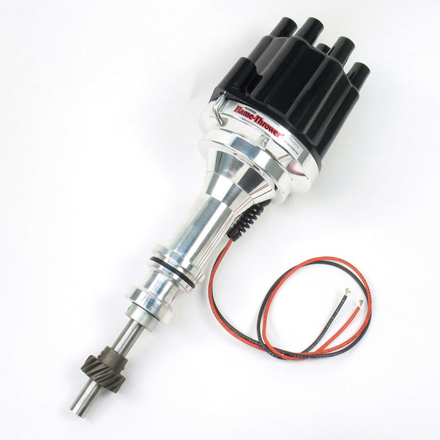 Pertronix D130800 SBF Billet Distributor w/Blk Cap Pertronix D130800