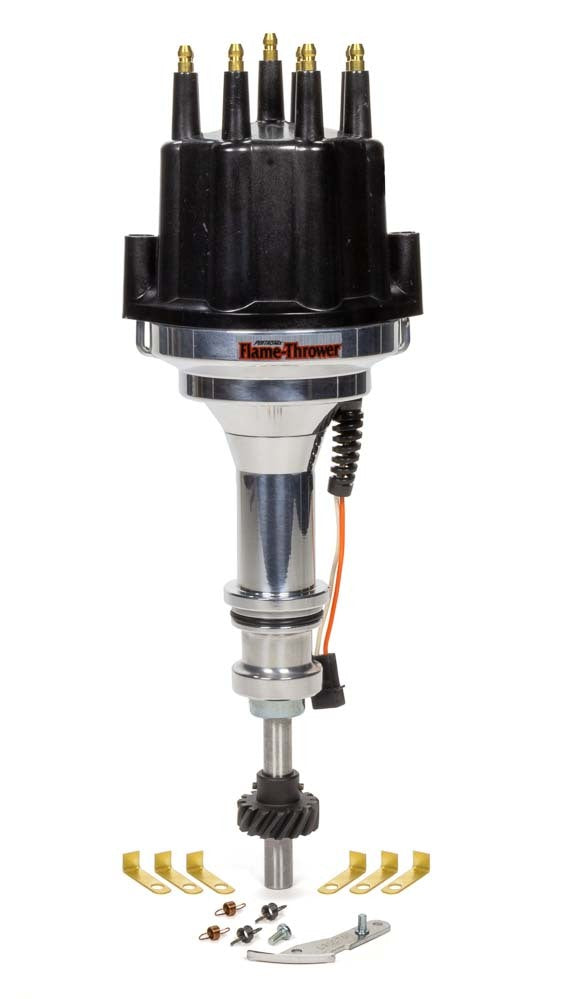 Pertronix D332710 Billet Distributor BBF 351C-460 Black Male Cap Pertronix D332710