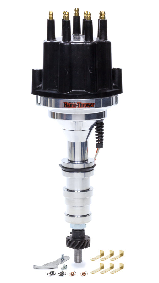 Pertronix D333710 Billet Distributor BBF FE 332-428 Blk Male Cap Pertronix D333710