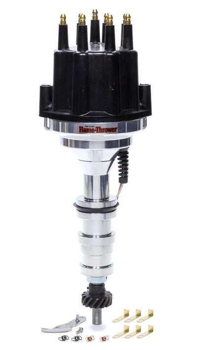 Pertronix D333710 Billet Distributor BBF FE 332-428 Blk Male Cap Pertronix D333710