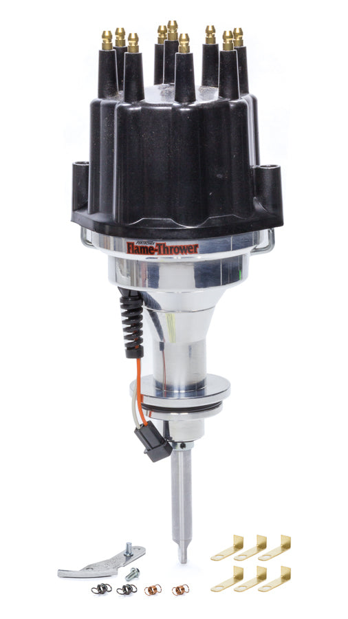 Pertronix D343710 Billet Distributor - BBM RB 426-440 Blk Male Cap Pertronix D343710