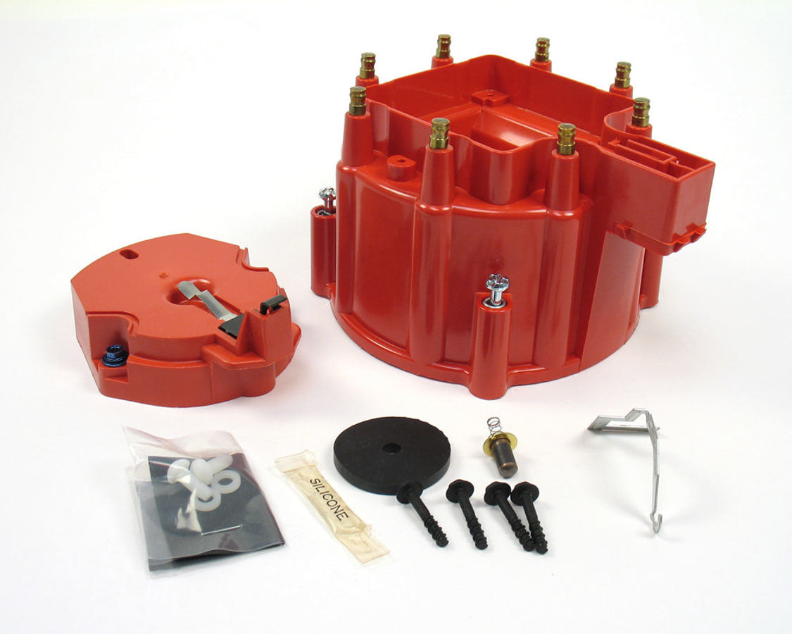 Pertronix D4001 GM V8 Cap & Rotor Kit - Red Pertronix D4001