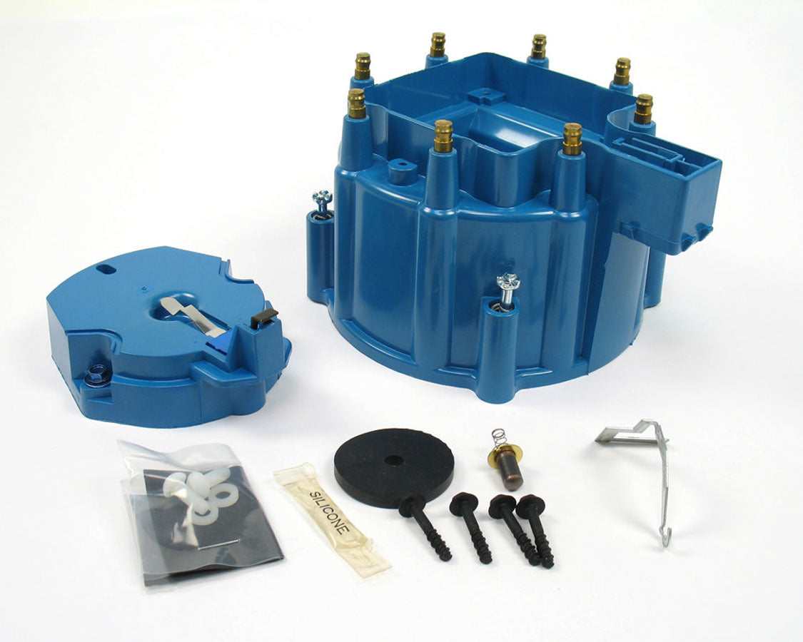 Pertronix D4002 GM V8 Cap & Rotor Kit - Blue Pertronix D4002