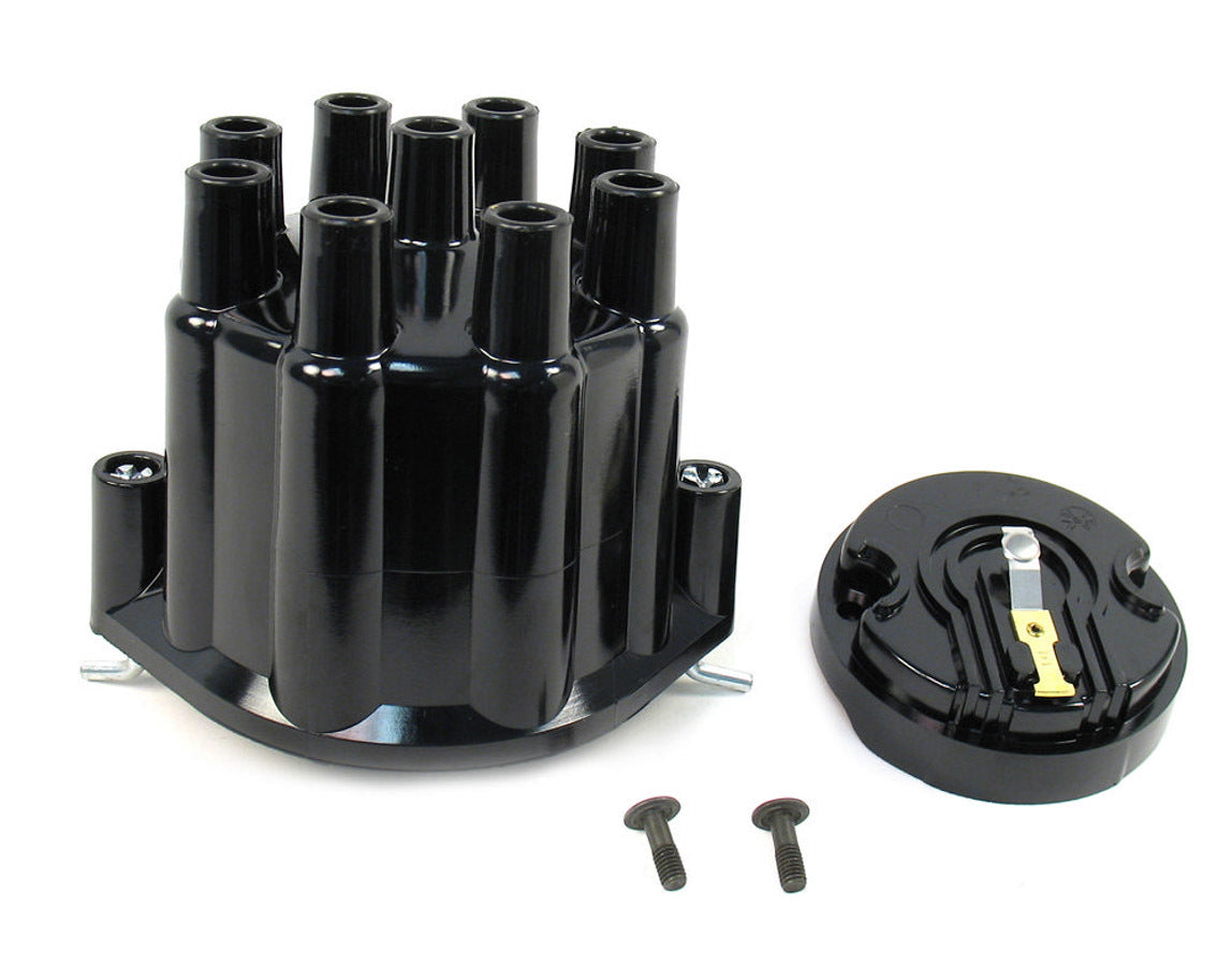 Pertronix D600700 Dist. Cap & Rotor Kit - Black Pertronix D600700