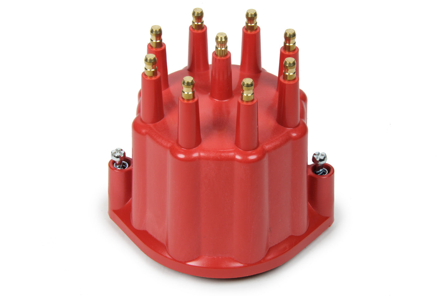 Pertronix D650711 Distributor Cap - Red w/Male Tower Pertronix D650711
