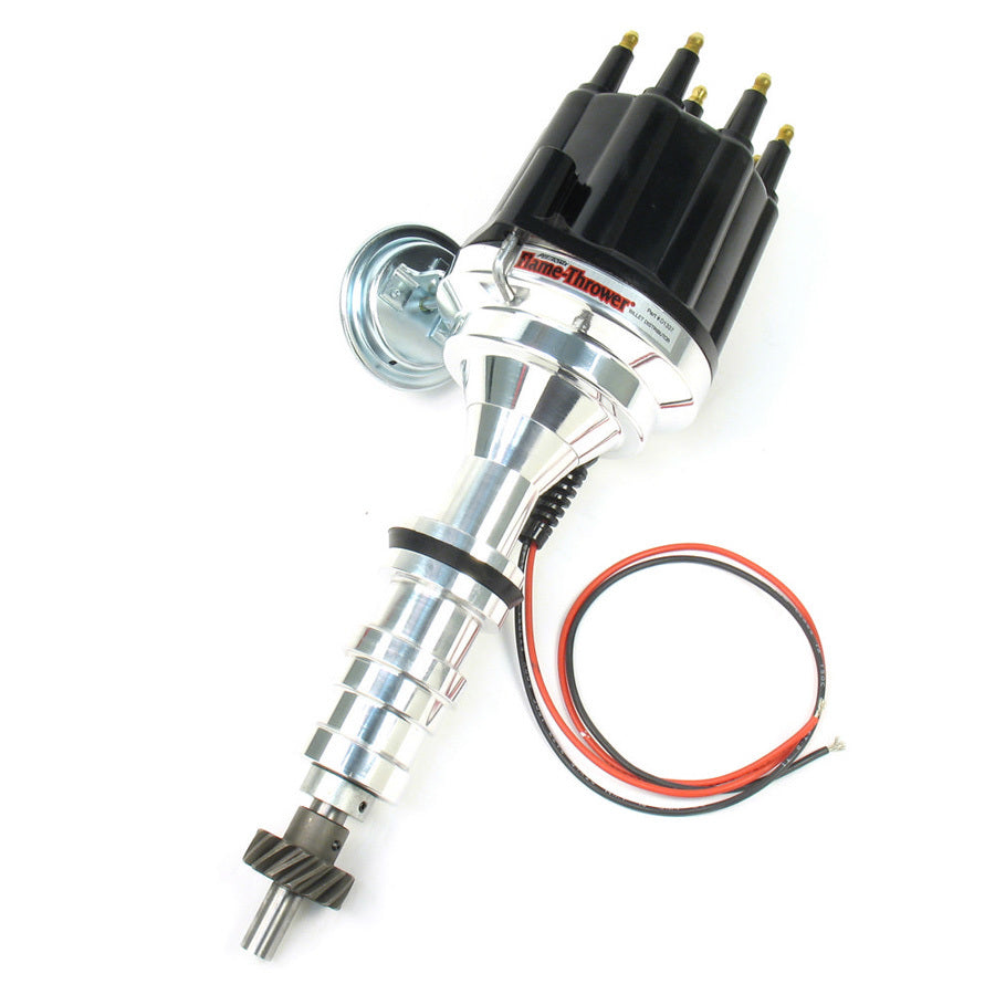 Pertronix D7133710 BBF FE Ignitor III Dist. w/Vac Adv. & Blk Cap Pertronix D7133710