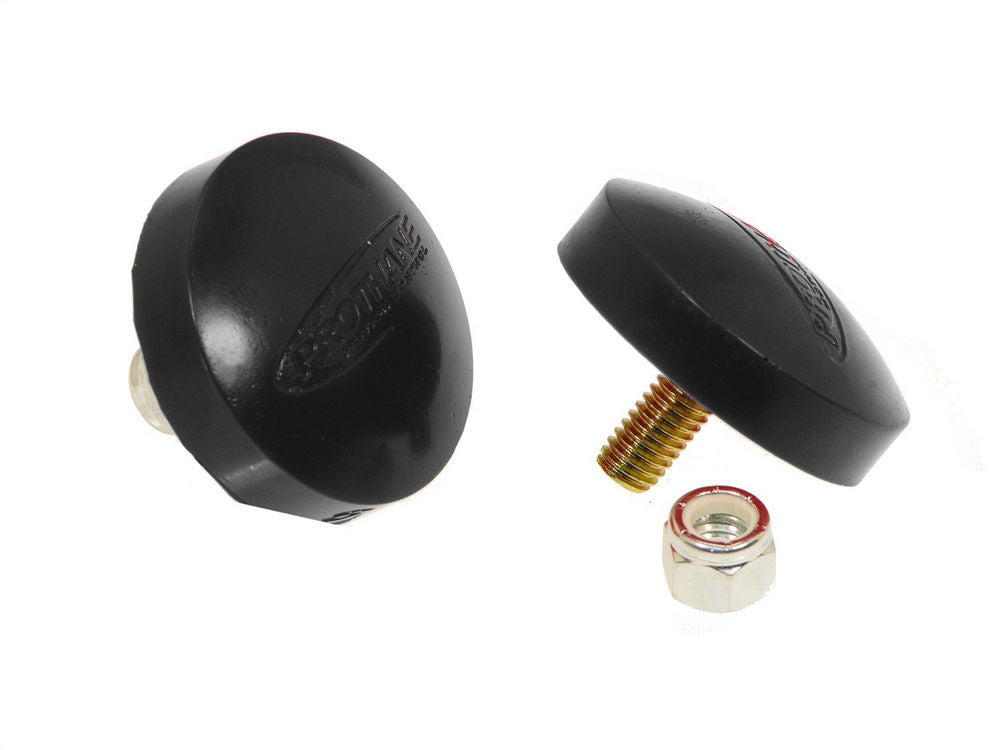 Prothane 19-1316-BL Bump Stop 11/16 x 2 Button Style Pair Prothane 19-1316-BL