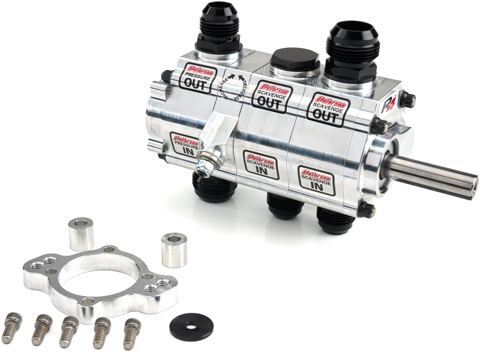 Peterson Fluid 04-3024 Pump 3 Stage R/S Std. Vol. 1.2in Body Peterson Fluid 04-3024