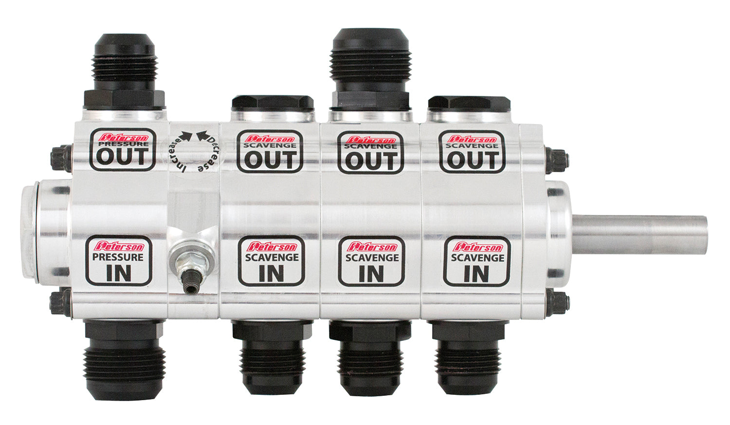 Peterson Fluid 04-4064-HEX Oil Pump 4-Stage R4 Left Side Peterson Fluid 04-4064-HEX