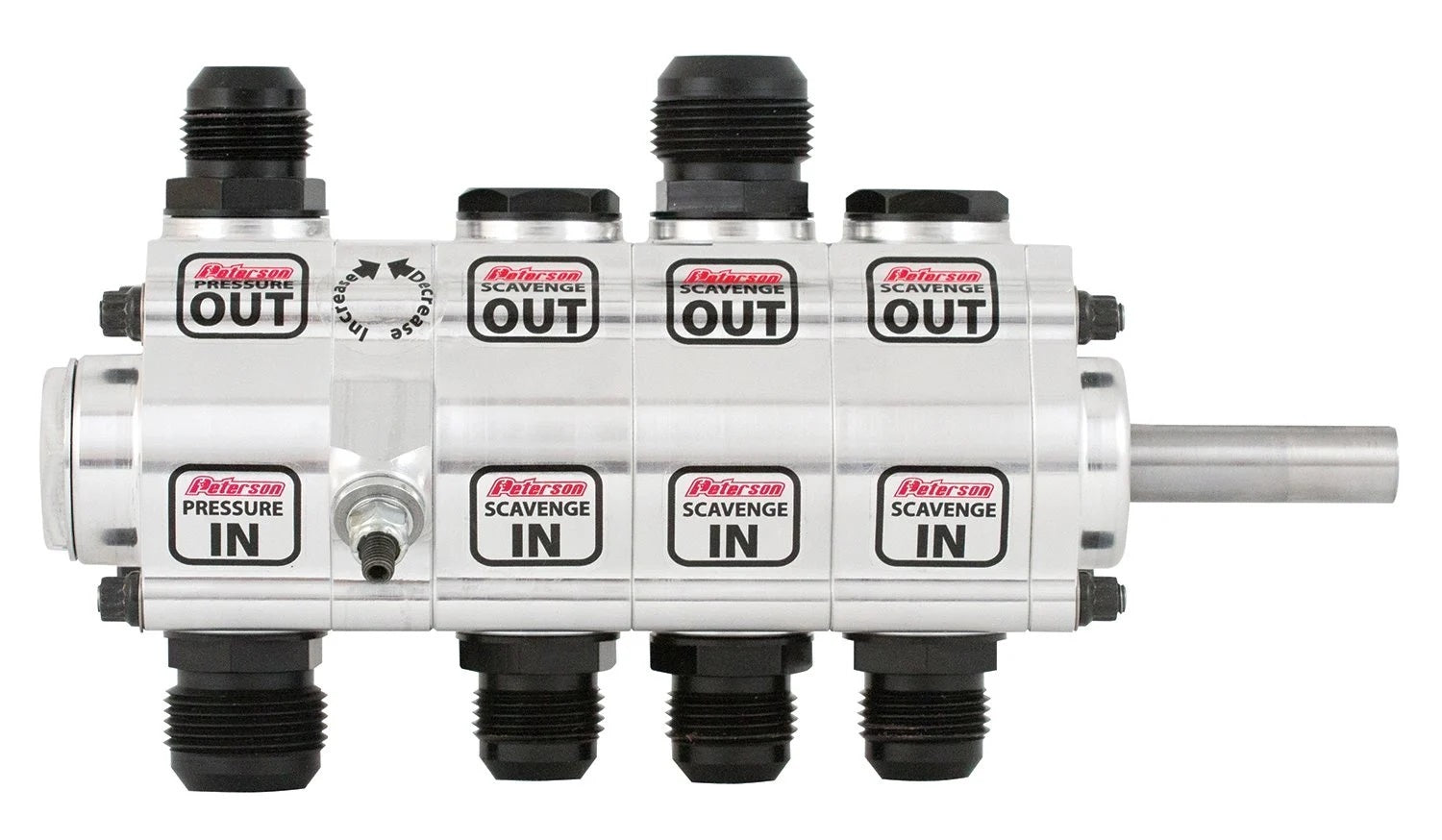 Peterson Fluid 04-4066 Oil Pump 4 Stage L/S w/ Rear Drive Drag Peterson Fluid 04-4066