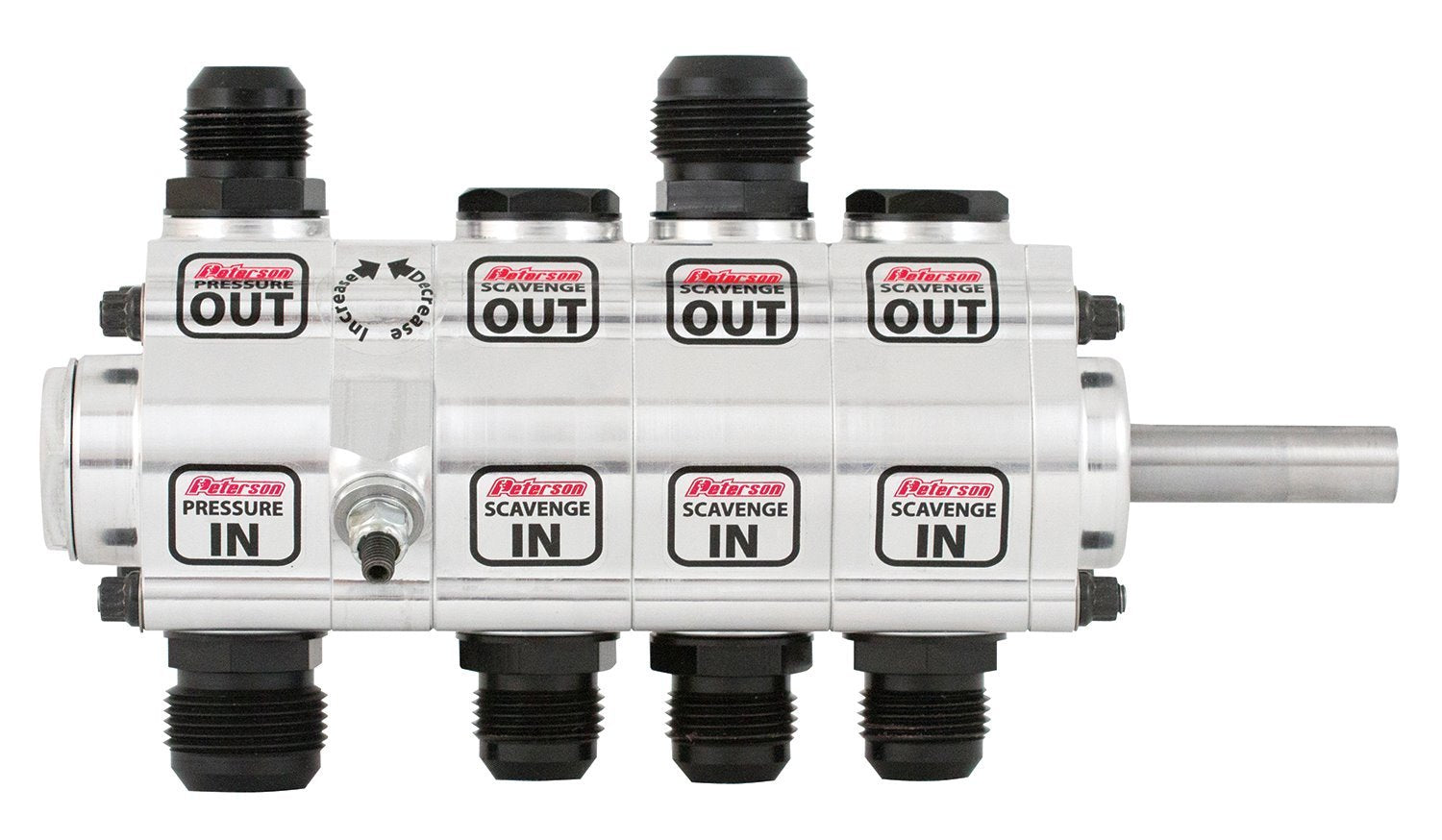 Peterson Fluid 04-4074 Oil Pump 4 Stage R/S w/ Rear Drive Drag Peterson Fluid 04-4074