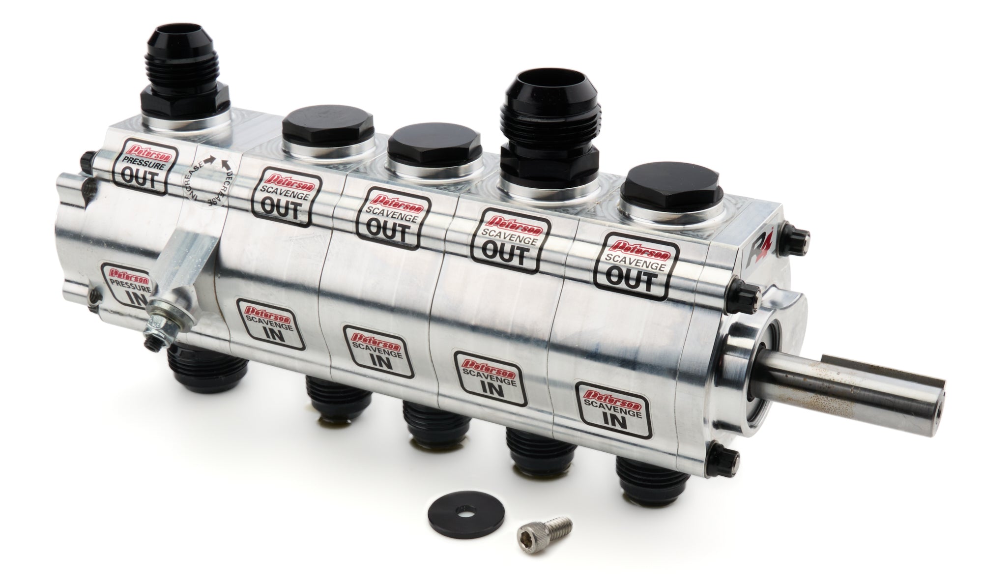 Peterson Fluid 04-5076 Oil Pump 5 Stage R/S w/ Drive Peterson Fluid 04-5076