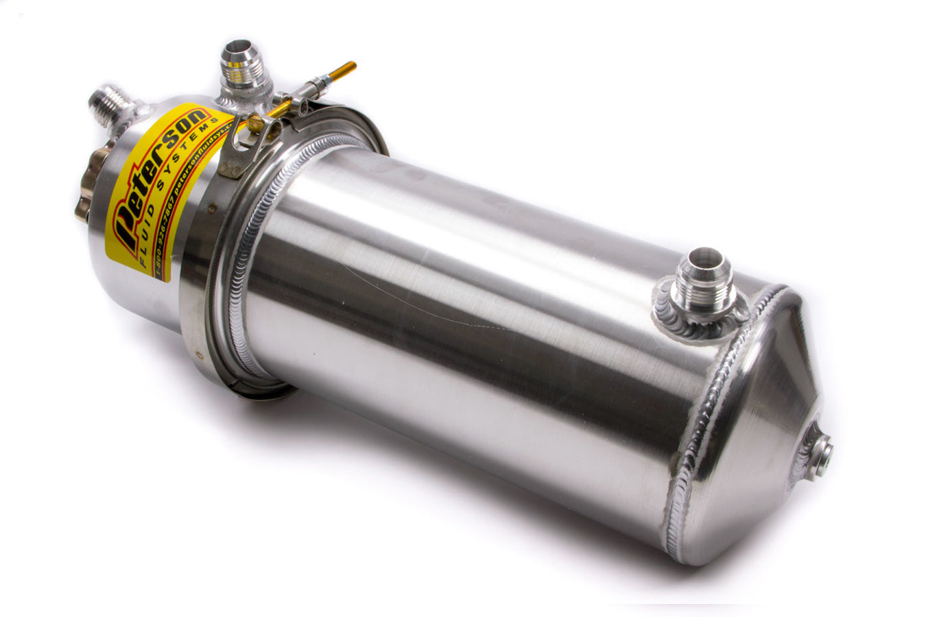 Peterson Fluid 08-0023 Dry Sump Tank 1.5 Gal -12an Male Fittings Peterson Fluid 08-0023