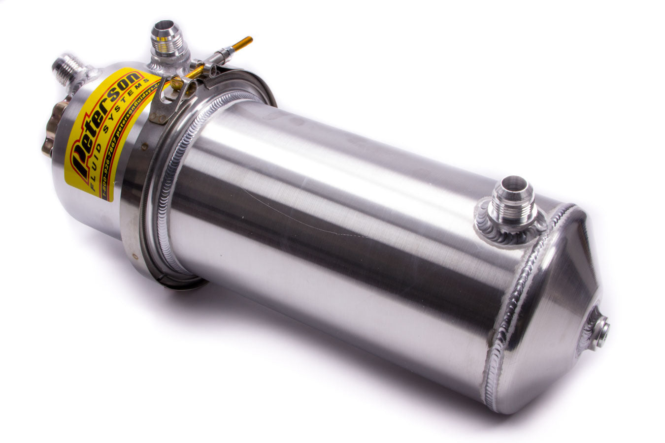 Peterson Fluid 08-0025 Dry Sump Tank 2 Gallon -12an Fittings Peterson Fluid 08-0025