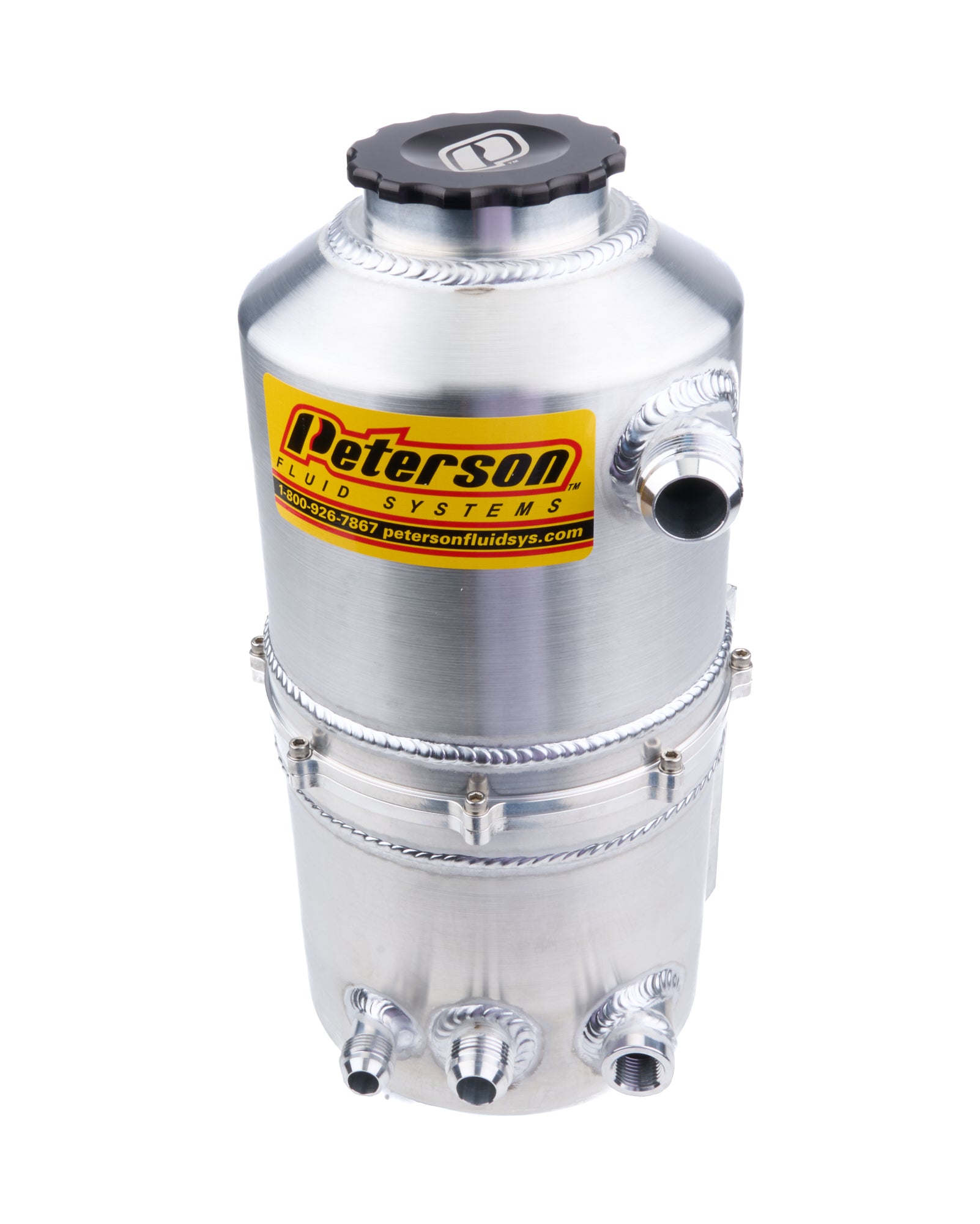 Peterson Fluid 08-0783 1.5 Gal 2 Piece Drag Oil Tank Peterson Fluid 08-0783