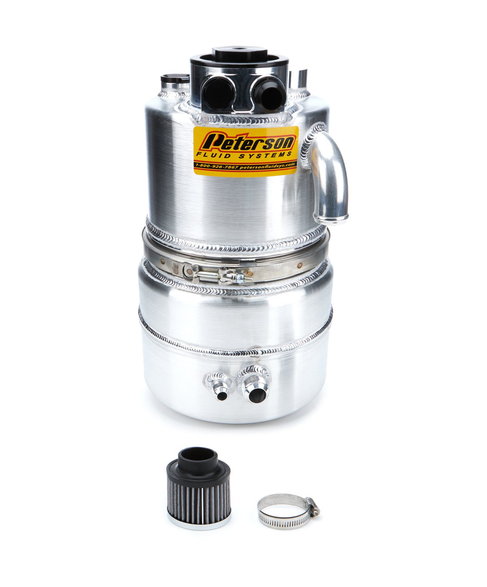 Peterson Fluid 08-9019 Dry Sump Tank 5Gal w/ 10in Bottom Peterson Fluid 08-9019