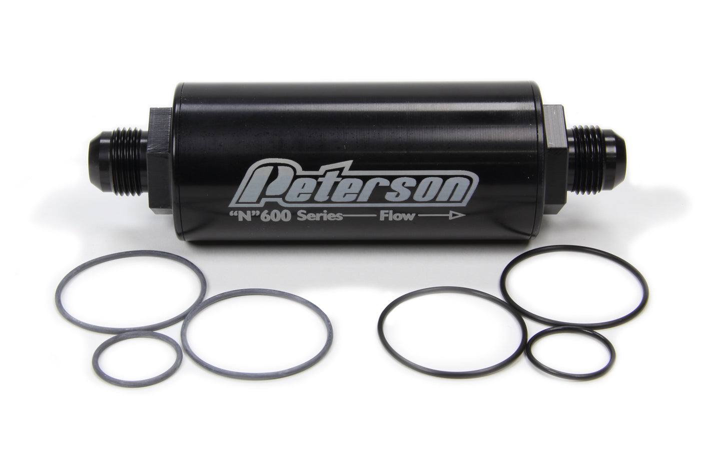Peterson Fluid 09-0622 10an Inline Fuel Filter w/100 Micron Filter Peterson Fluid 09-0622