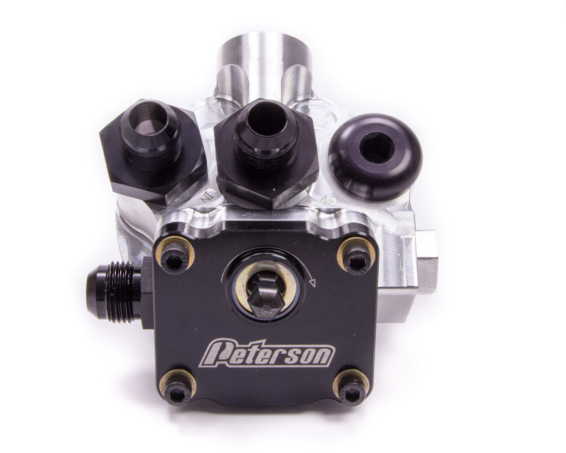 Peterson Fluid 09-1560 Engine Primer Oil Filter Mount 10an Peterson Fluid 09-1560
