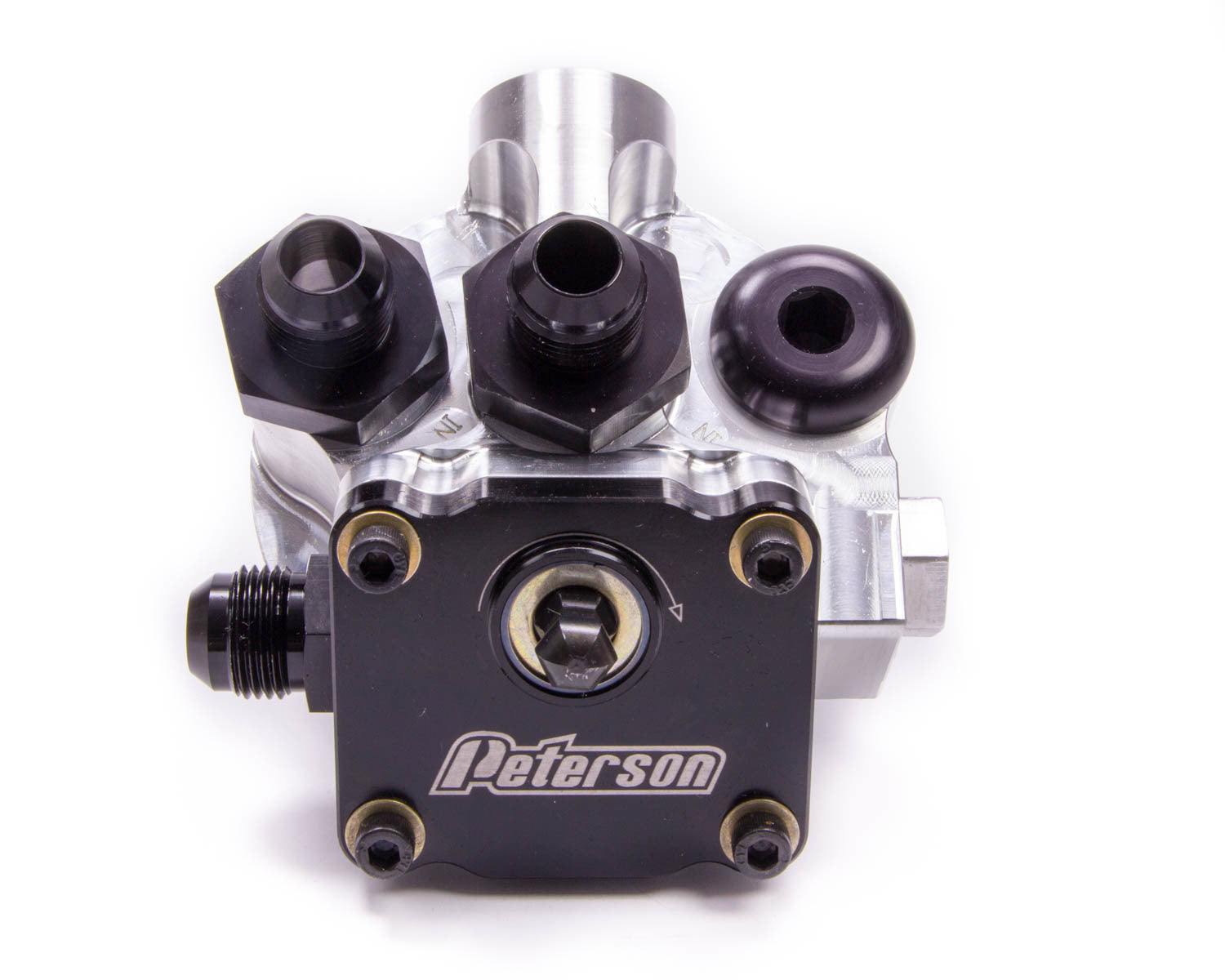 Peterson Fluid 09-1561 Engine Primer Oil Filter Mount 12an Peterson Fluid 09-1561