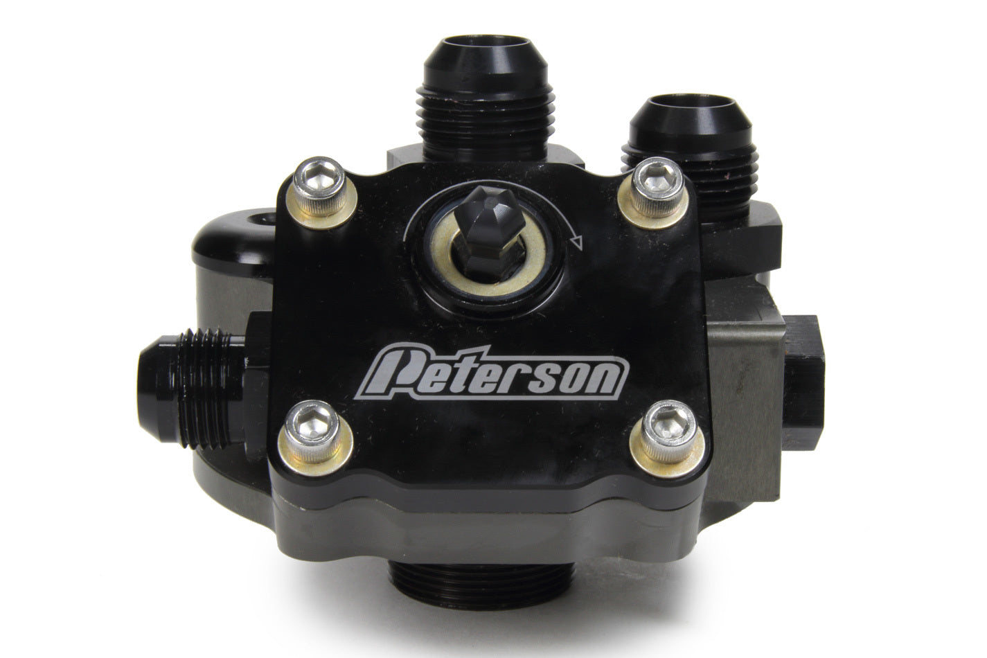 Peterson Fluid 09-1563 Engine Primer Oil Filter Mount 12an Peterson Fluid 09-1563