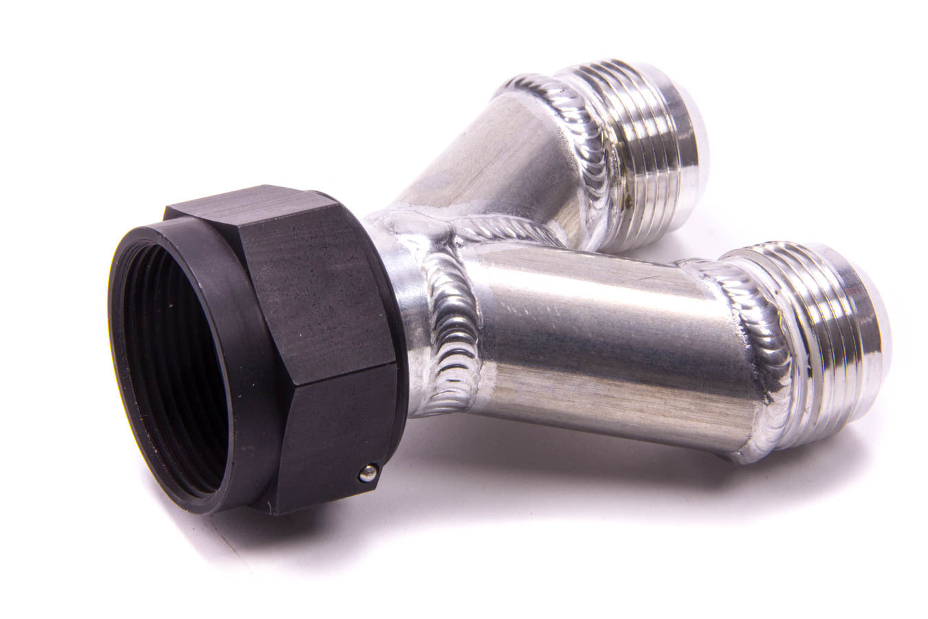Peterson Fluid 10-1740 Y-Manifold 20an Female Swivel To 2 - 16an Male Peterson Fluid 10-1740