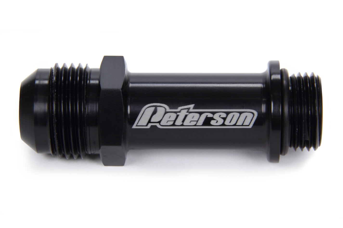 Peterson Fluid 15-1082 Oil Inlet Fitting -10an Port x 12an x 3.250in Peterson Fluid 15-1082