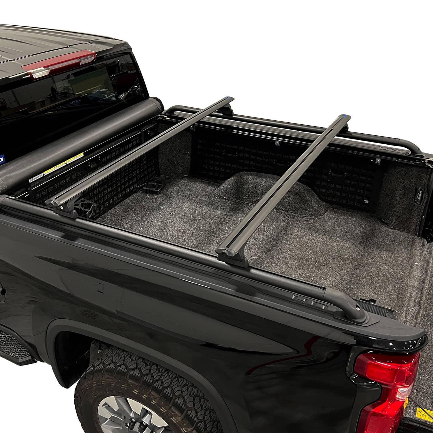 Putco 119850 T-SLOT BLACK LOCKER SIDE BED RAILS 15-26 COLORADO/CANYON 5' Putco 119850