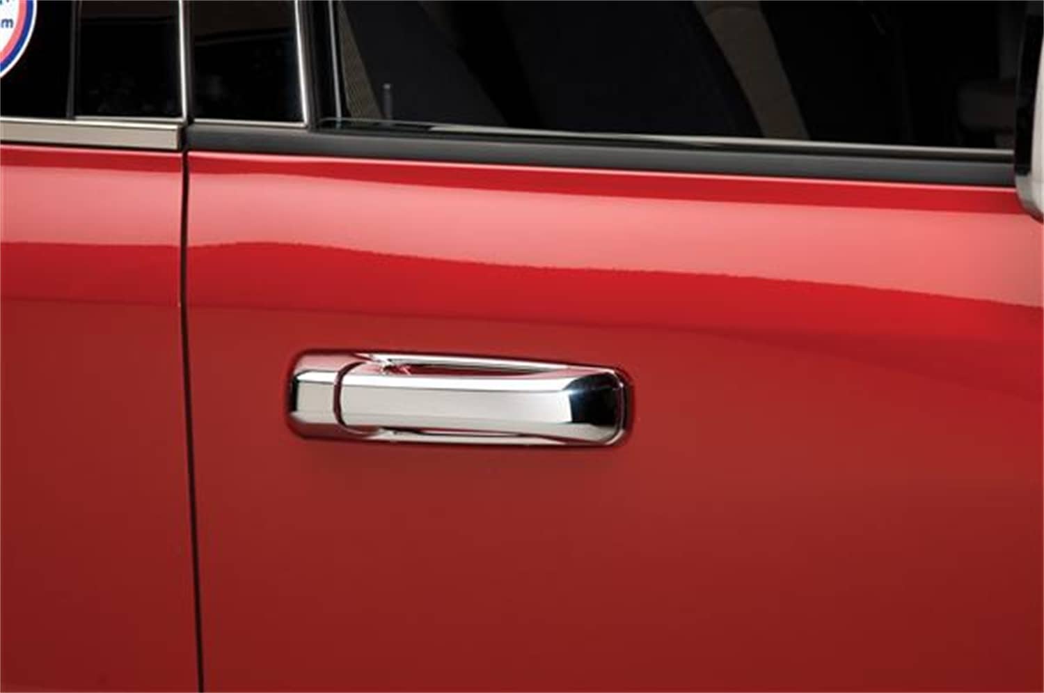 Putco 400506 DOOR HANDLE INSERT W/PASSENGER SIDE KEYHOLE DODGE RAM 09-18 1500/10-18 2500/3500 REG.CAB Putco 400506