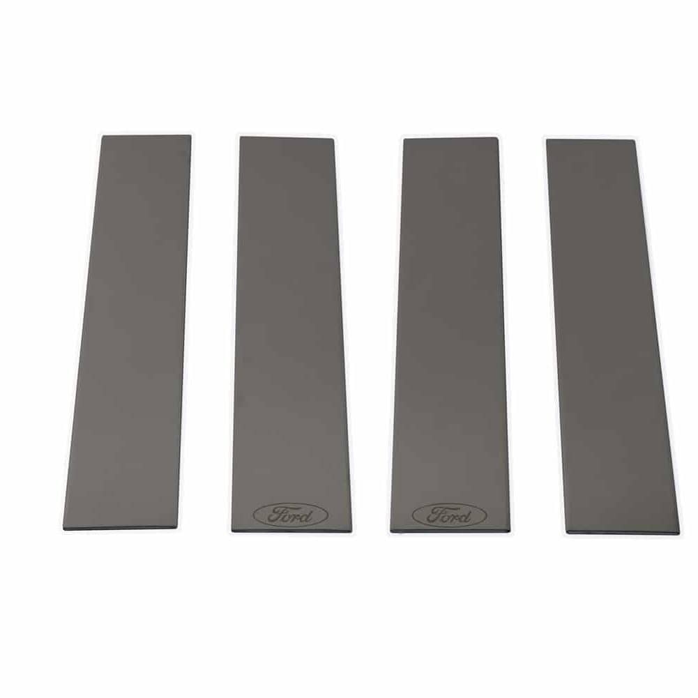 Putco 402679BPFD LOGO PLATINUM BLACK PILLAR POSTS TRIM KIT W/O KEYPAD 15-16 FORD F150 Putco 402679BPFD